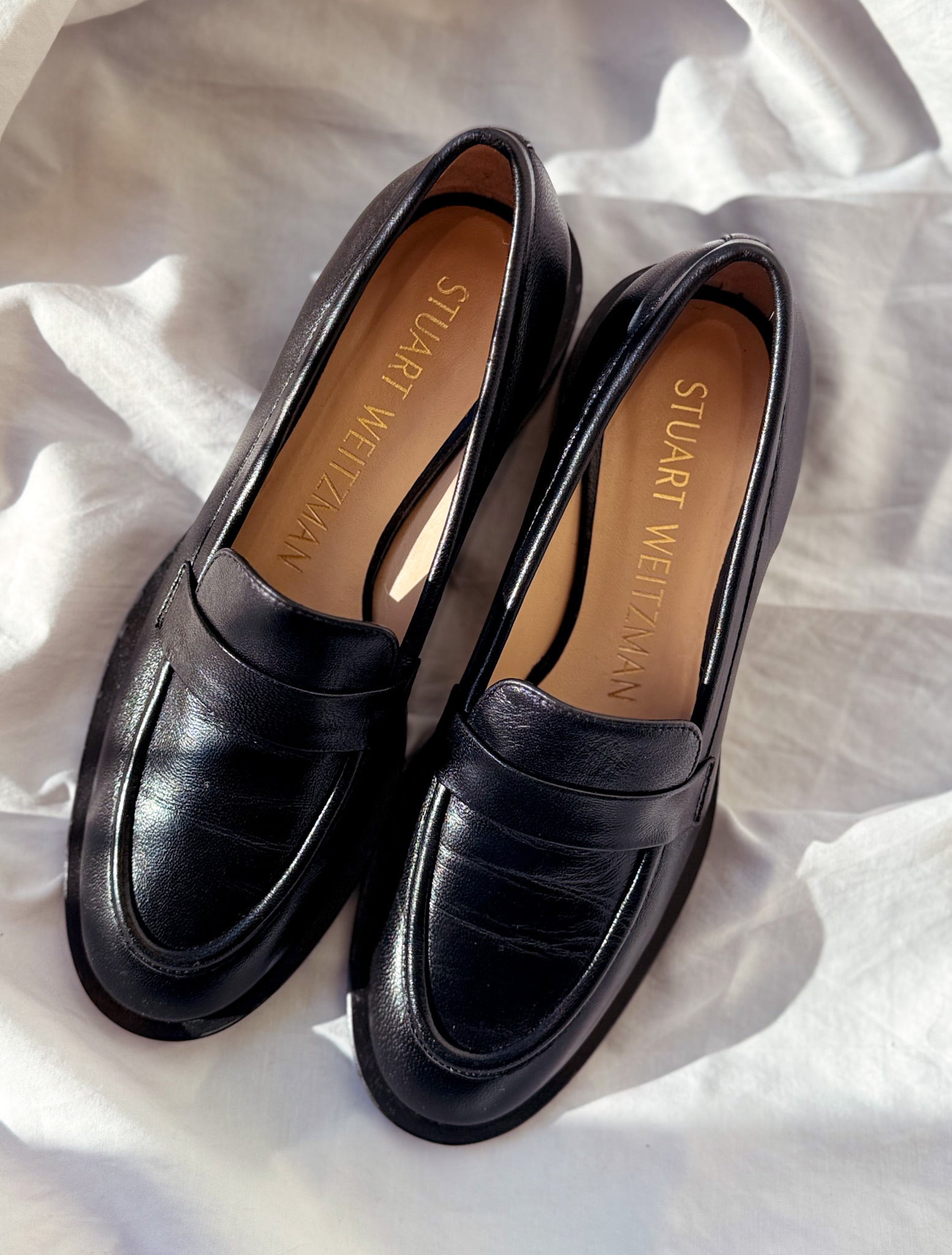 Stuart Weizman Black Loafers | 7 – The Yellow Morning
