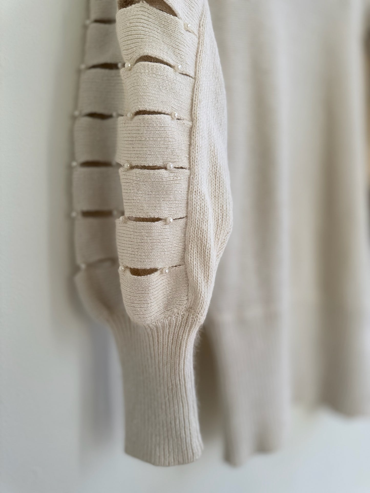 Angora Pearls Sweater