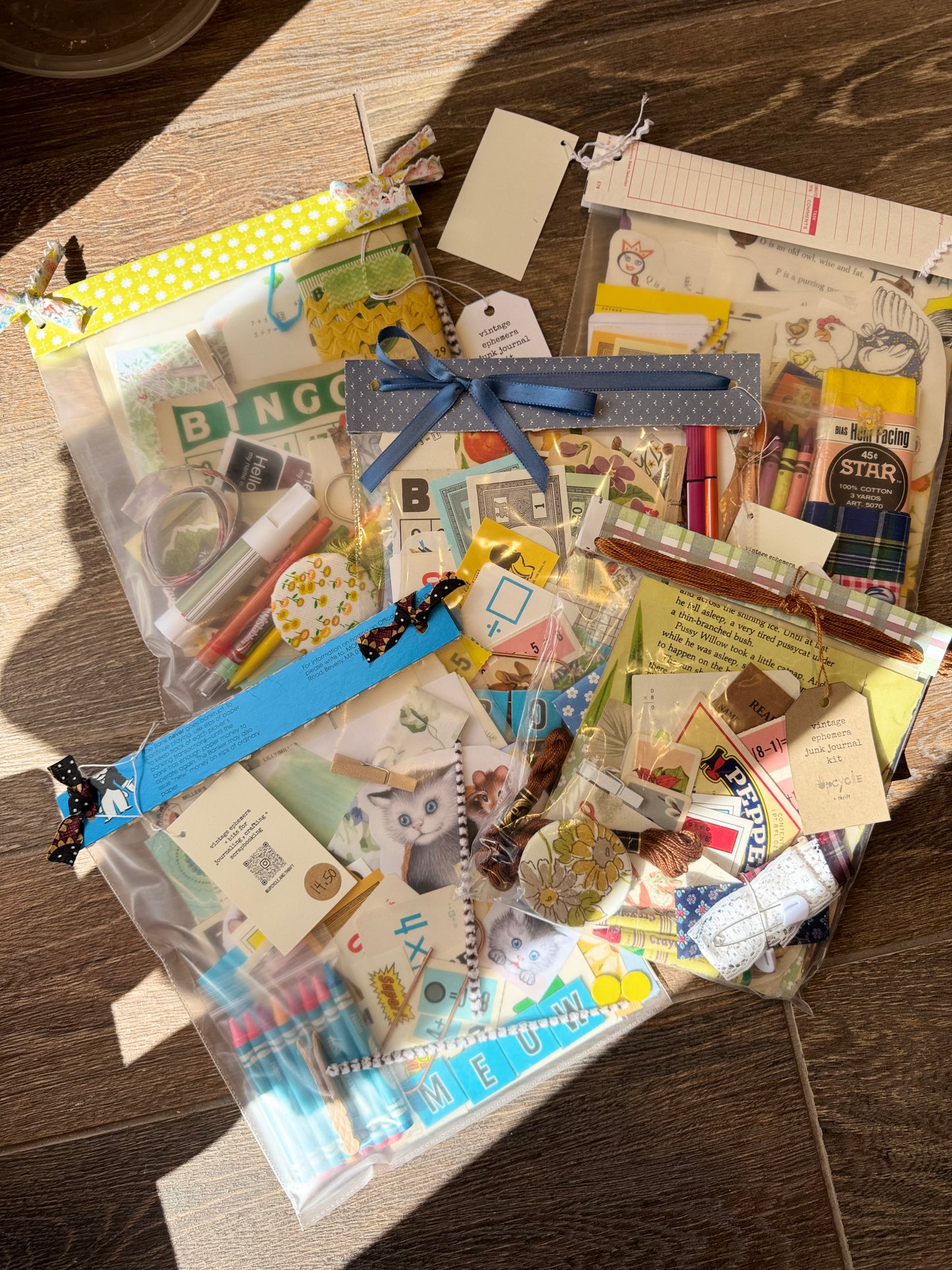 UT Ephimera Junk Journal Kits