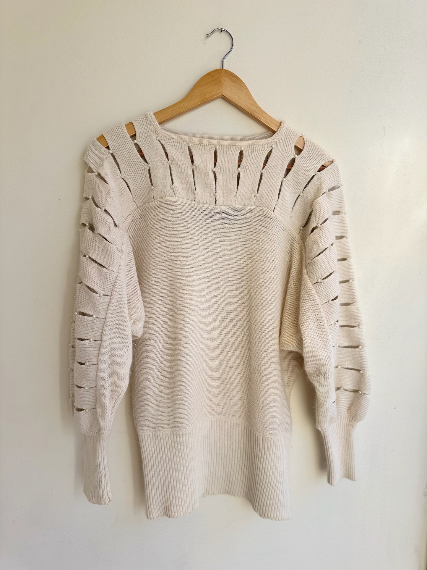 Angora Pearls Sweater