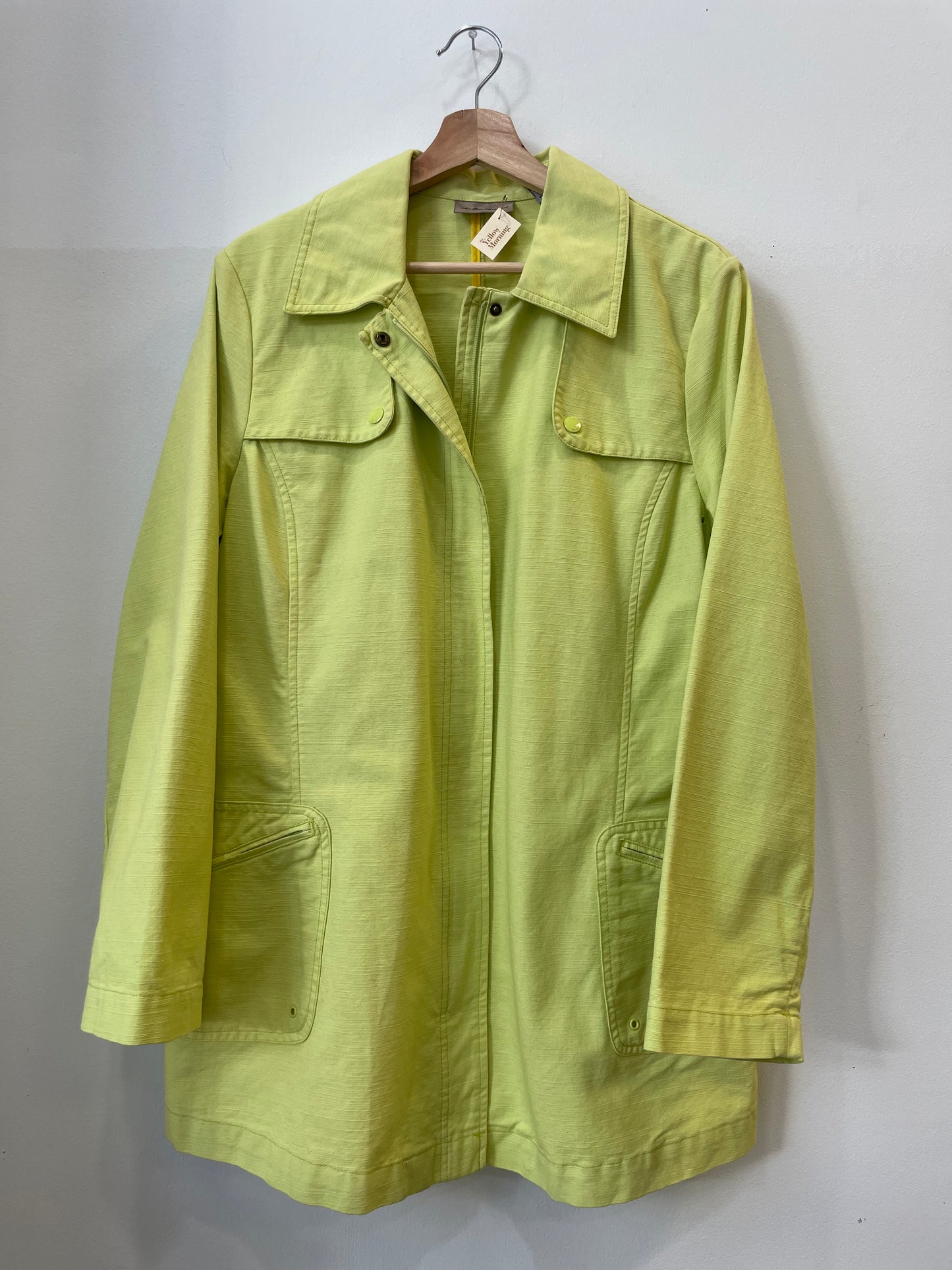Lime Green Rain Jacket | XLarge