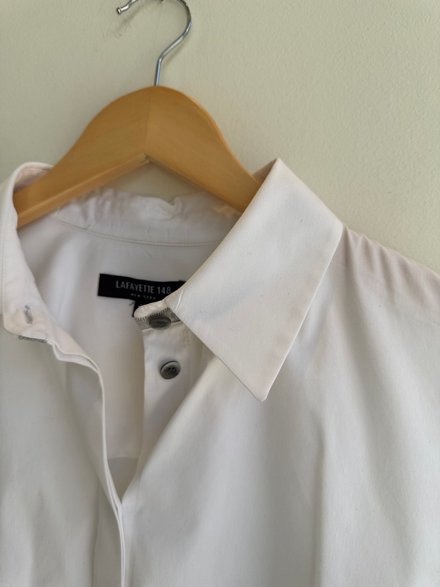 Lafayette 148 Classic Button Shirt