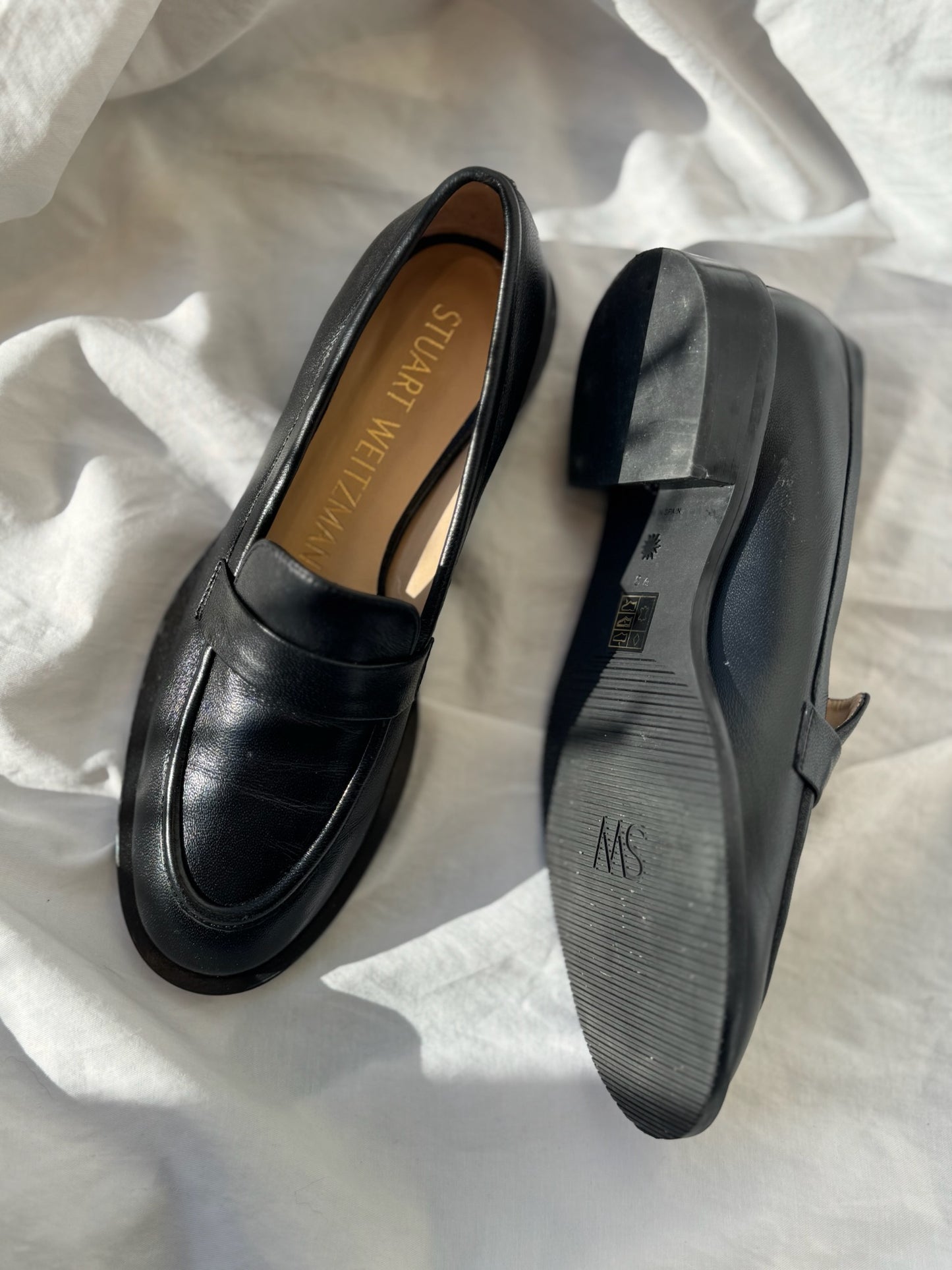 Stuart Weizman Black Loafers | 7