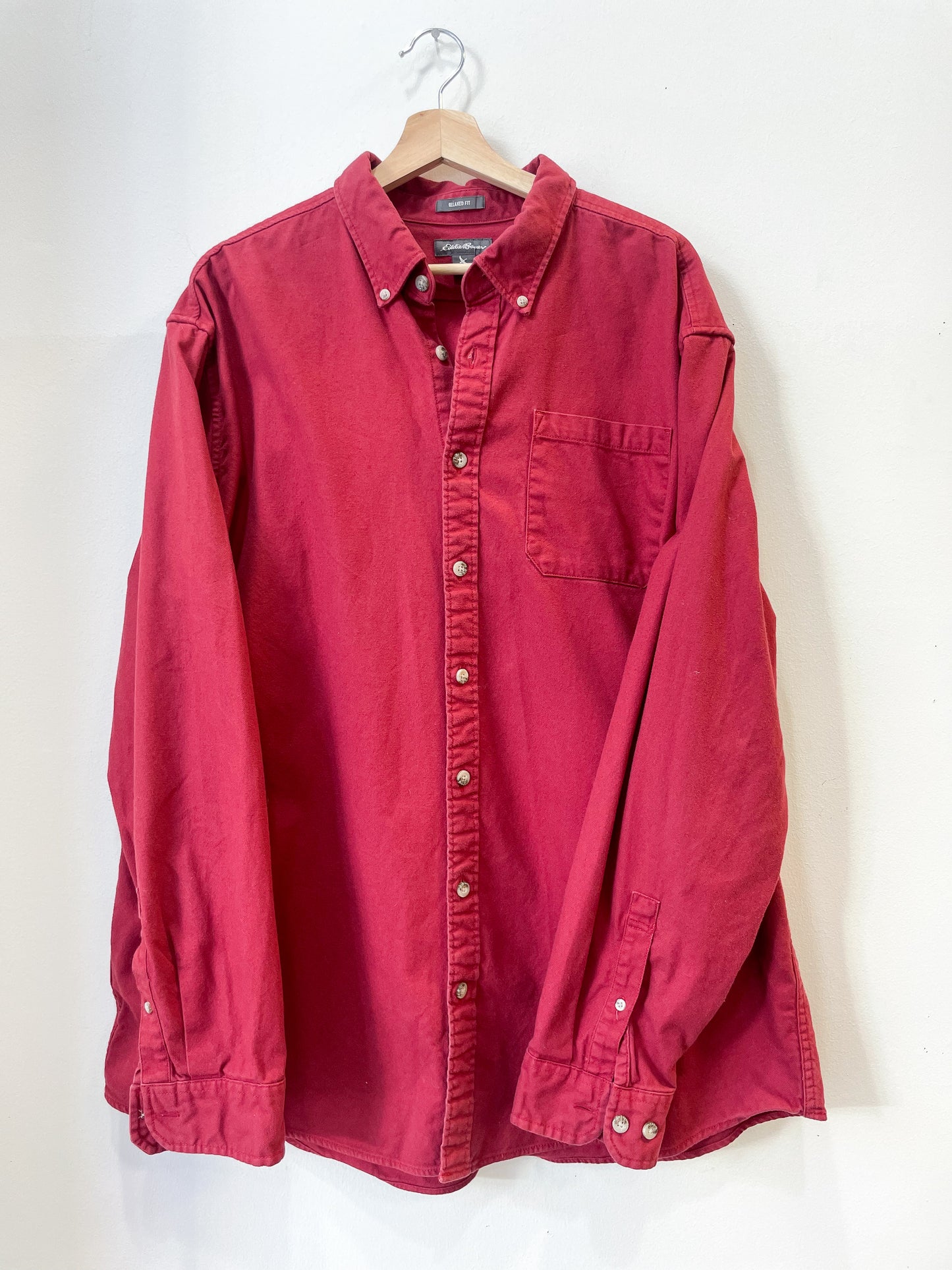 Winter Red Flannel Button Down | XLarge