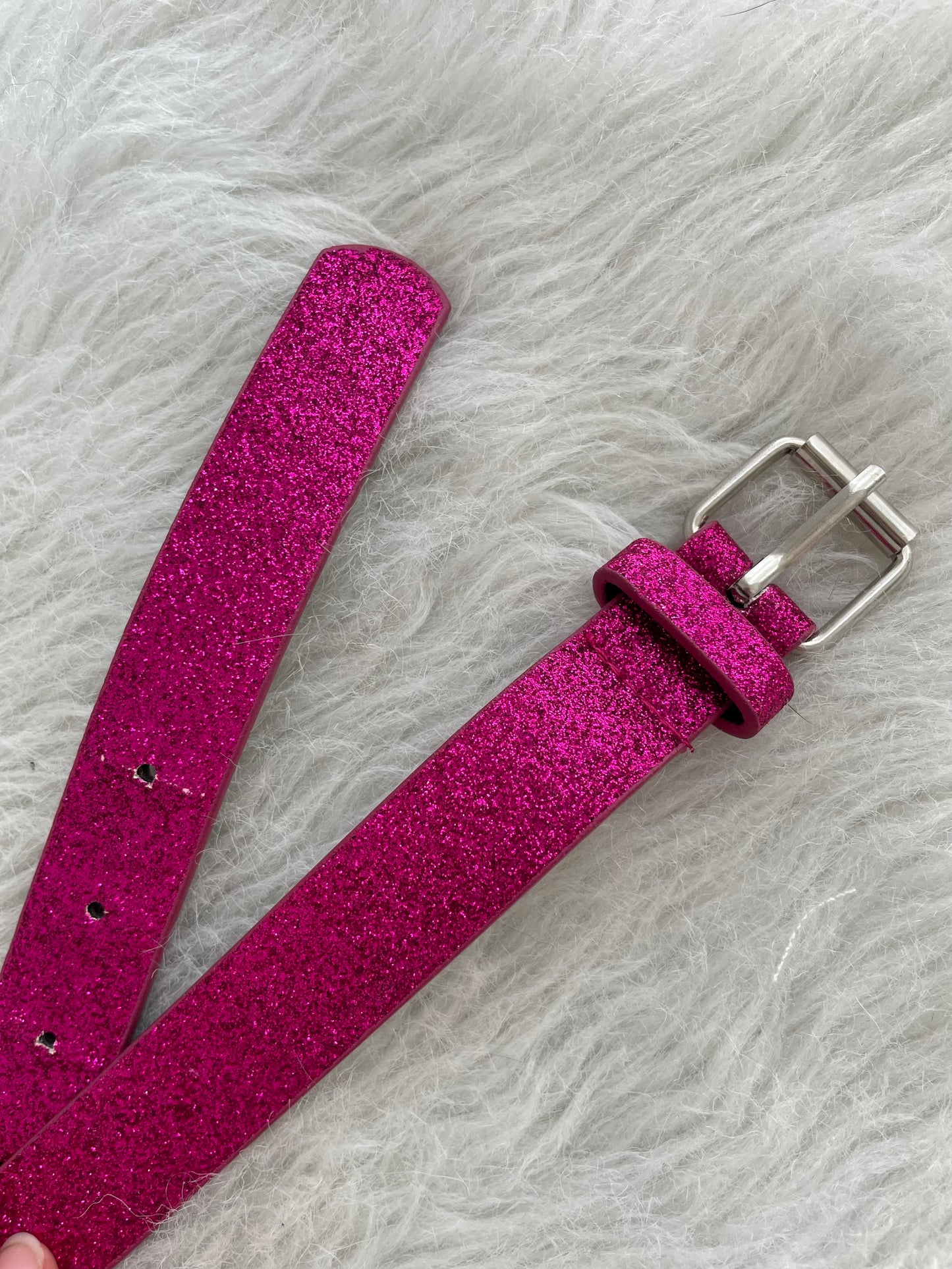Pink Glitter Belt | 25”-29”