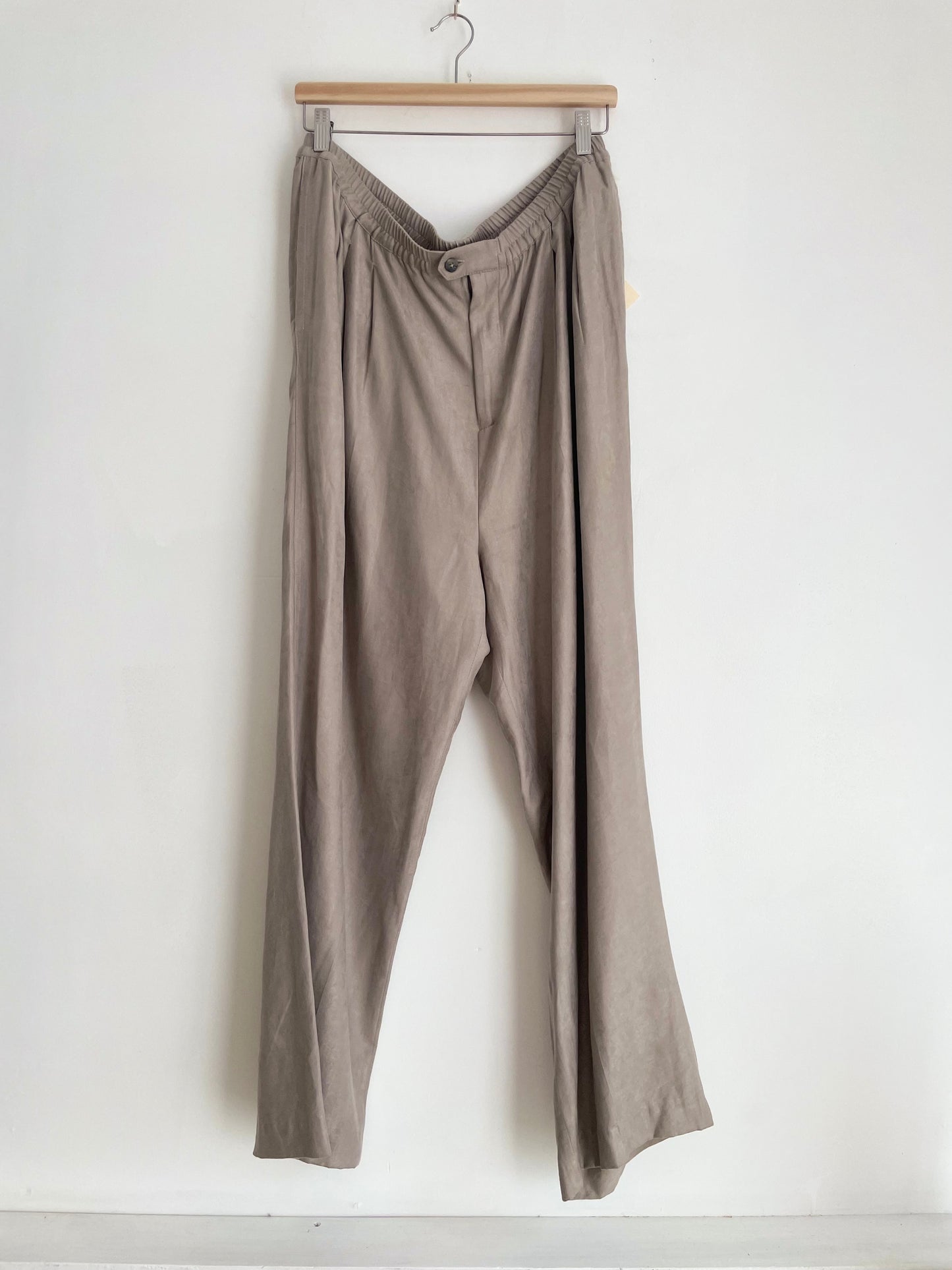 Taupe Stretchy Pant | Plus 38”-40”