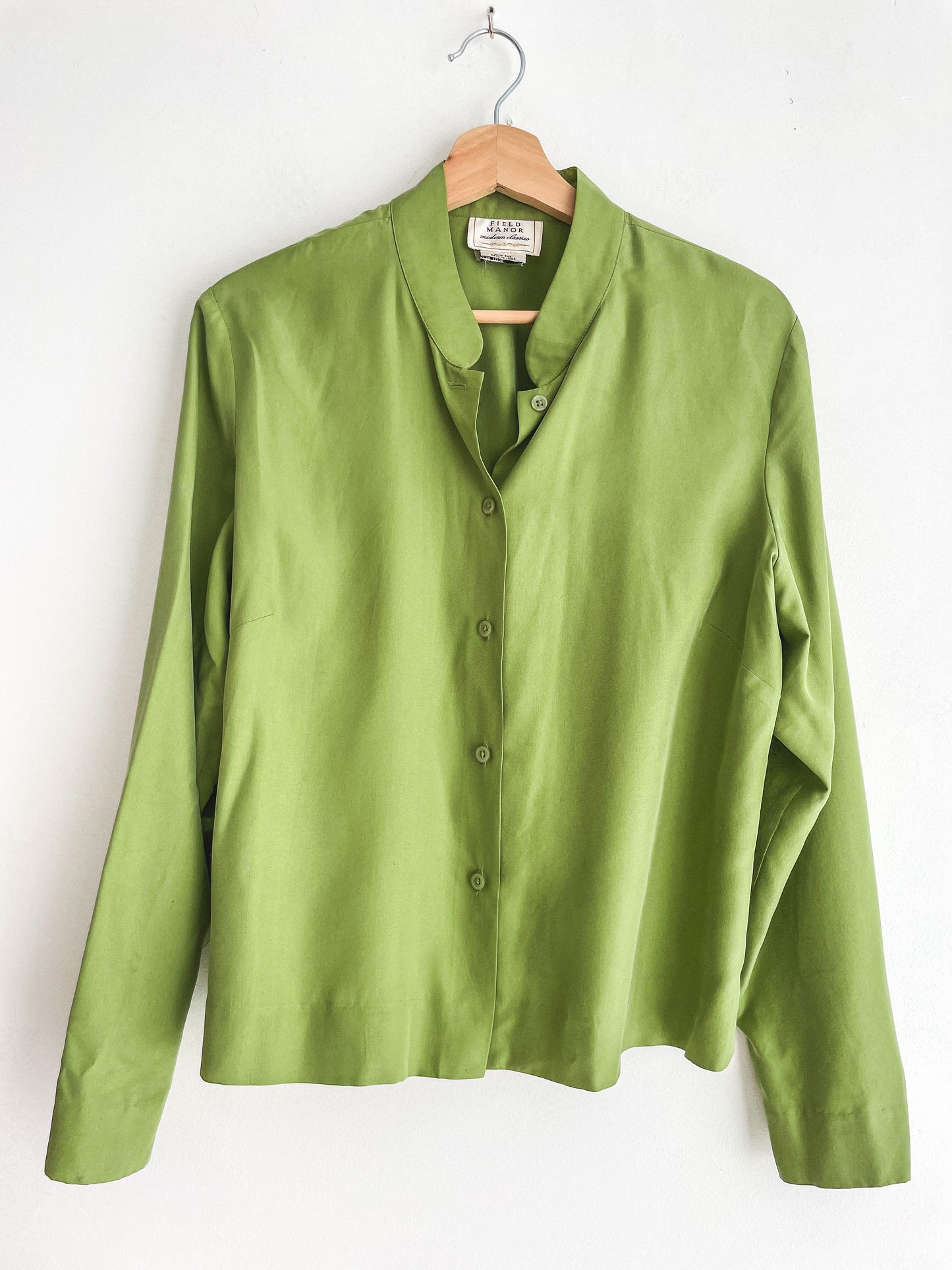 Lime Shirt Jacket | Small-Medium