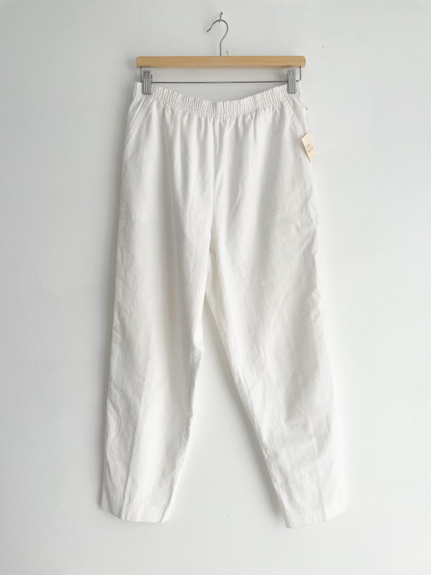 White Stretchy Pant | Small