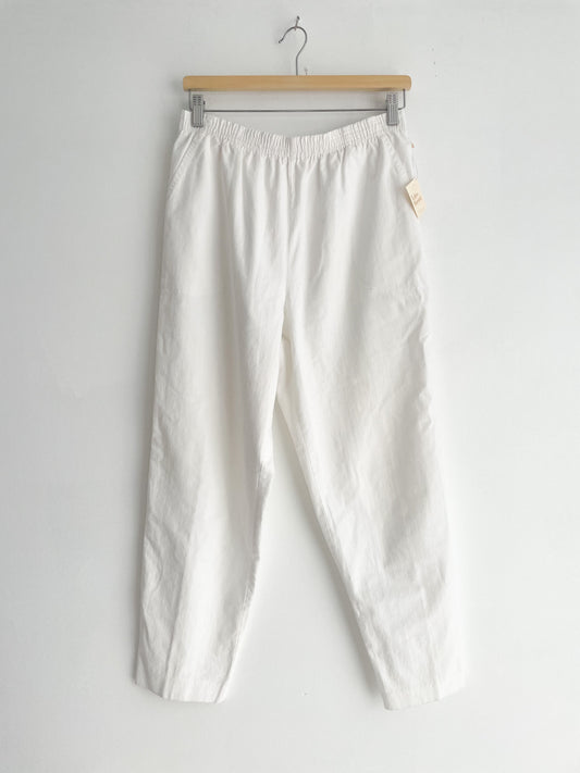 White Stretchy Pant | Small
