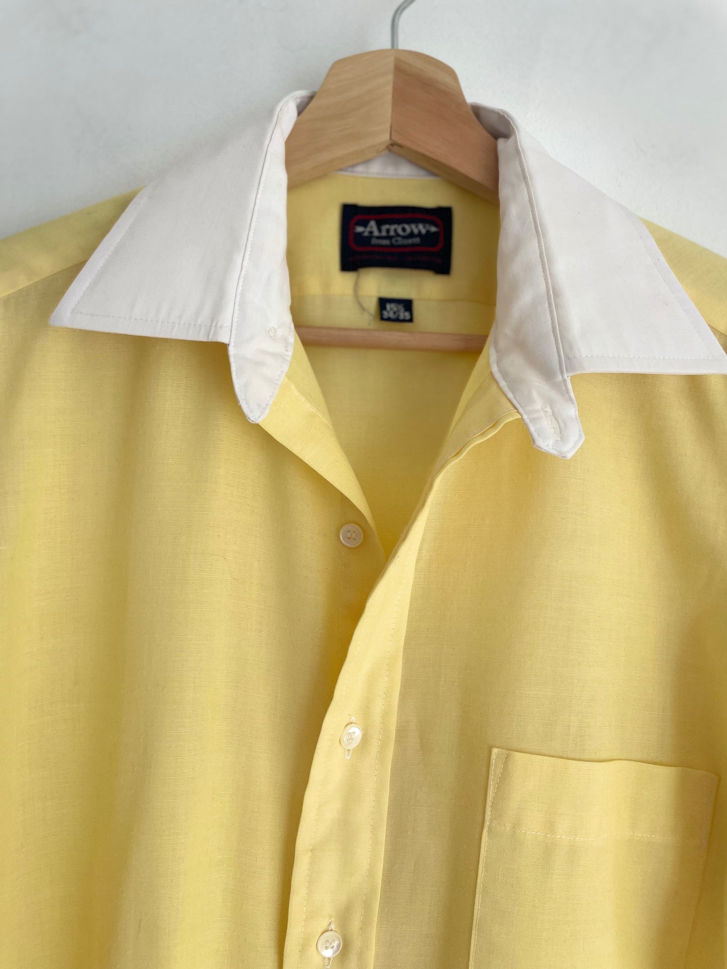 Canary Fitted Button Up | Small