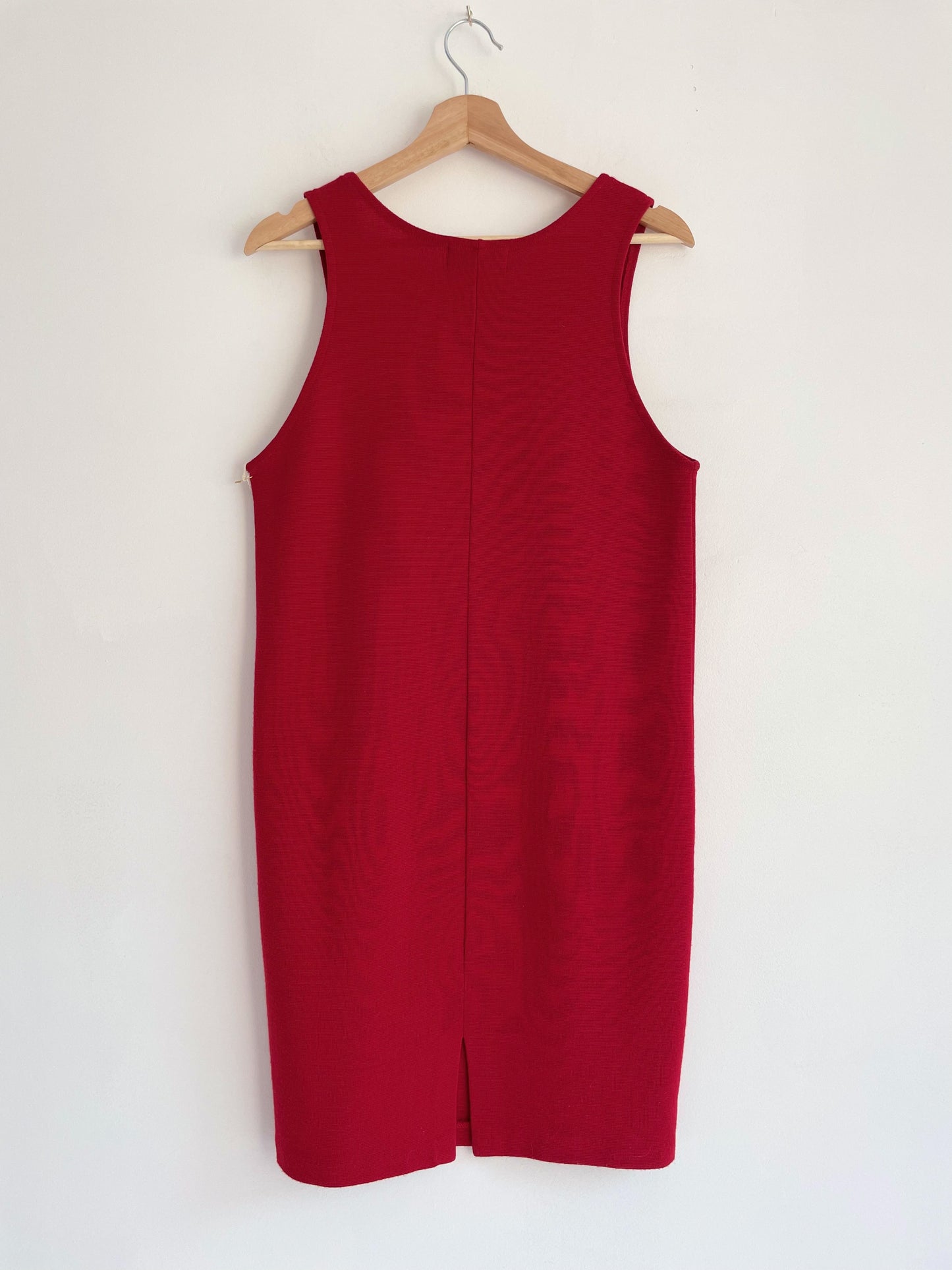 Cherry Red Shift Dress | Medium